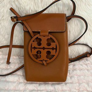 Tory Burch leather phone crossbody